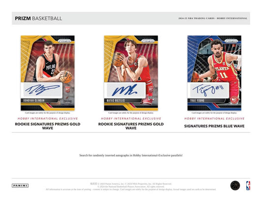 NBA 2024-25 Panini Prizm Basketball Hobby International Box