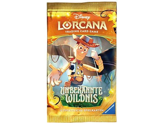 Disney Lorcana 12 Unbekannte Wildnis - Booster Display (24 Booster) (DE)