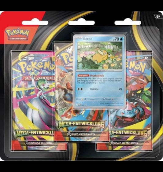 Pokemon Mega Entwicklungen 3er Blister (2er Set) DE