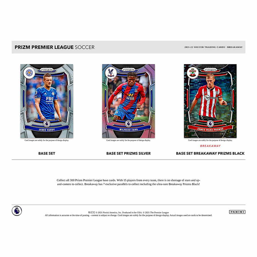 SOCCER 21-22 panini prizm english premiere league breakaway hobby box