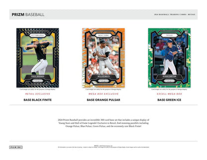 MLP 2024 Panini Prizm Baseball Mega Box (1) AUTOGRAPH