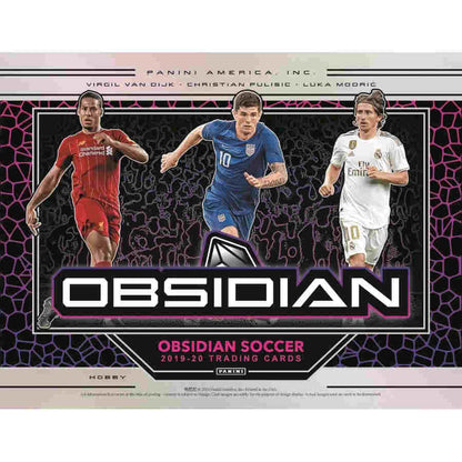 2019-20 Panini Obsidian Soccer Card Box (4 Auto/Memo)