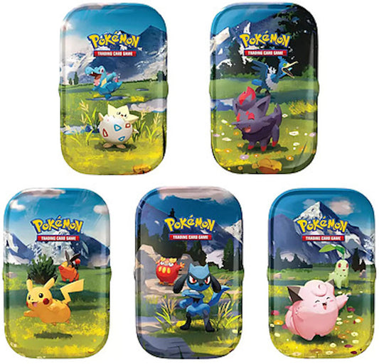 POKEMON - Erhabene Helden – 5 Mini-Tins im Set– DE