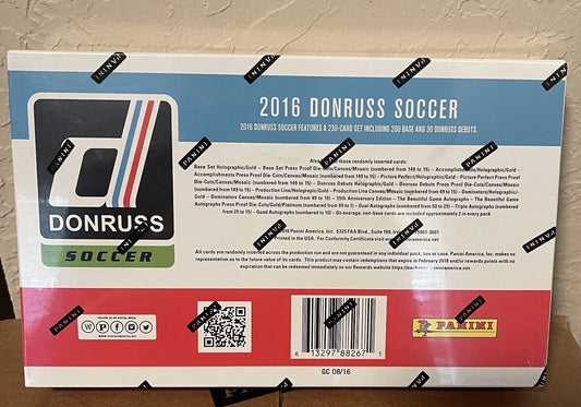 SOCCER 2016/17 DONRUSS  HOBBY BOX (1 Auto or ?)