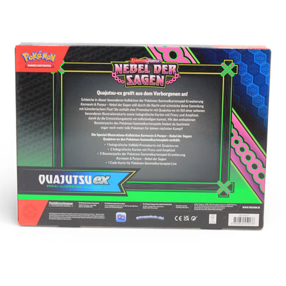 POKEMON Quajutsu EX Spezial-Kollektion Nebel der Sagen DE