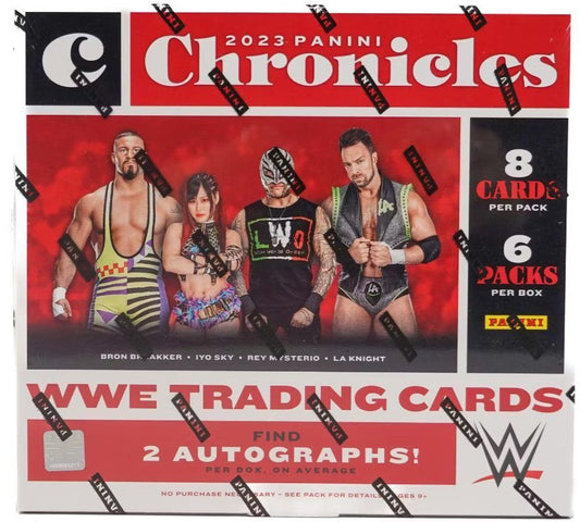 WWE 2023 Panini Chronicles Wrestling Hobby box