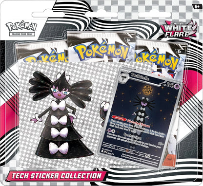 Pokemon White Flare Tech Sticker Collection 3er Blister EN