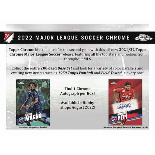 SOCCER 2022/23 Topps Chrome UEFA Club Competitions Hobby  ML