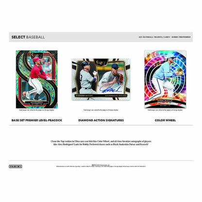 Baseball 2025 Panini Select Cards Hobby Blaster Box
