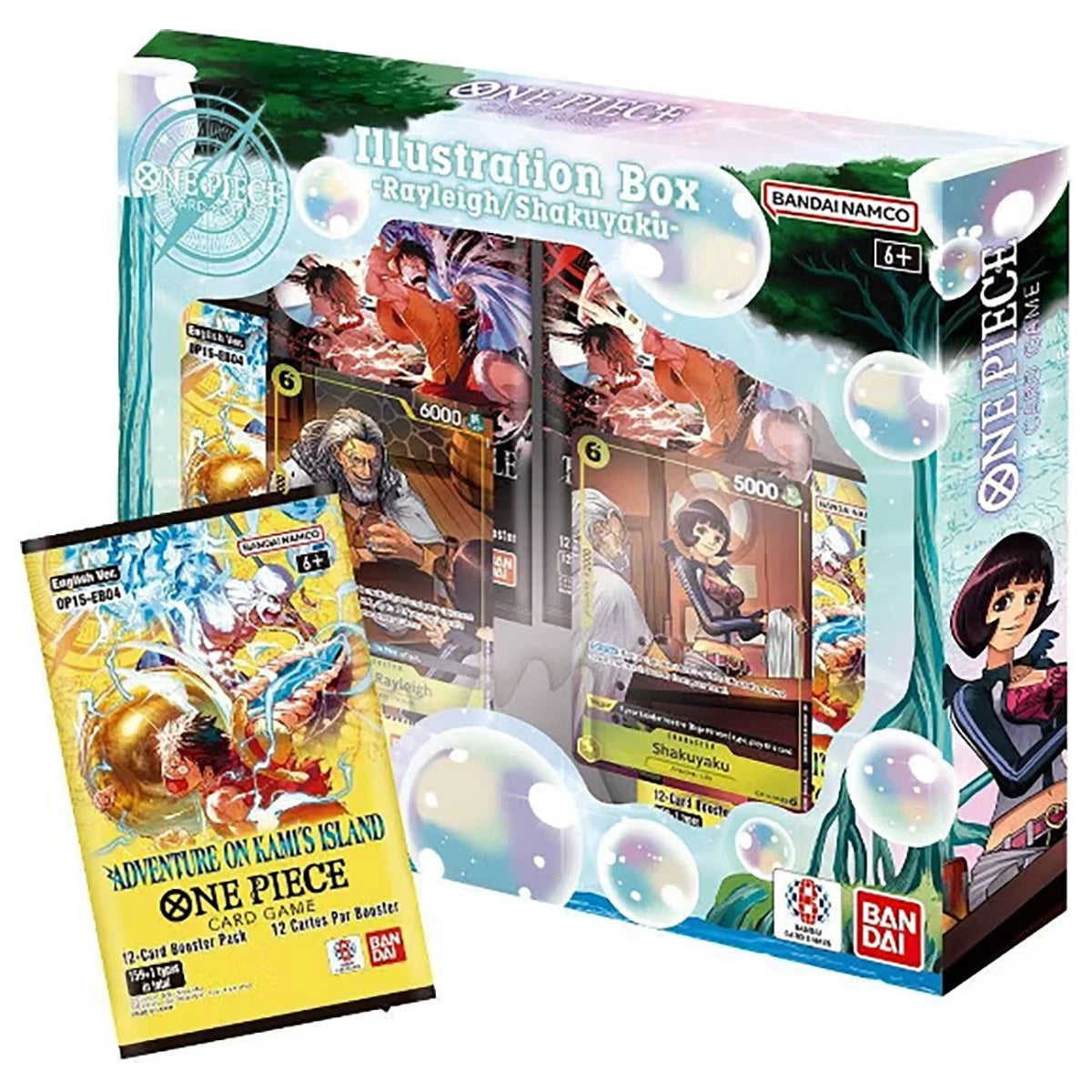 One Piece Card Game Illustration Box Vol.7+8 im Set  EN