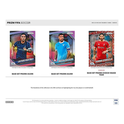 2025-26 Panini Prizm Choice FIFA Soccer Cards Box