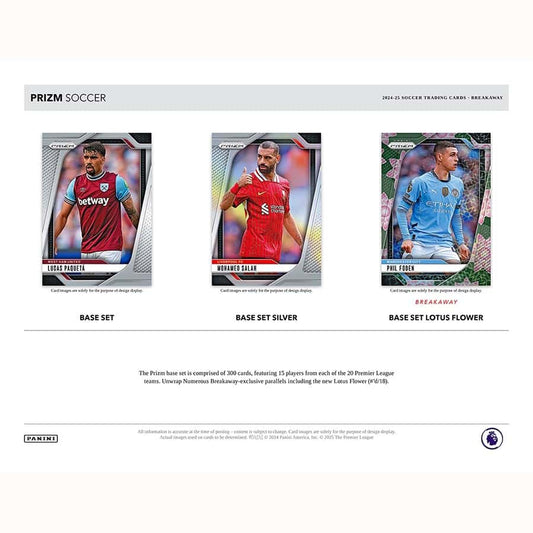 SOCCER 2024-25 Panini Prizm English Premier League Breakaway Hobby box