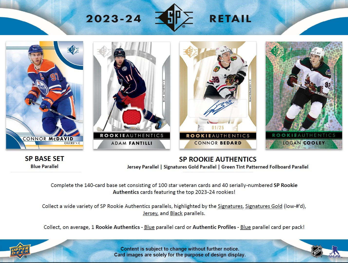 NHL 2023-24 SP Hockey Blaster Box