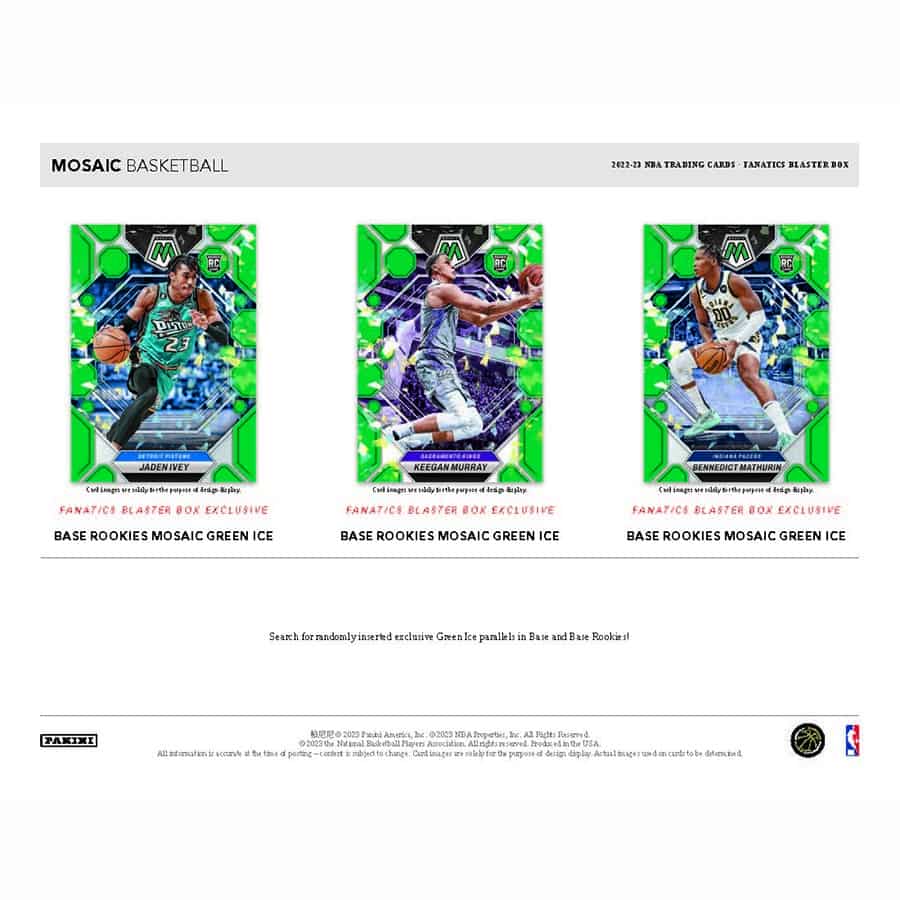 NBA 2022-23 Panini Mosaic Basketball Blaster Box