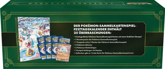 Pokemon Adventskalender / Festtagskalender 2024 DE
