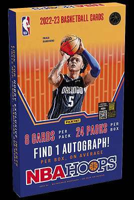 NBA 2022-23 Panini Hoops Basketball Hobby Box