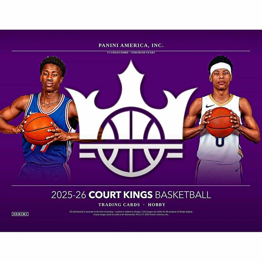 2025-26 Panini Court Kings Basketball NBA Factory Sealed Hobby Box