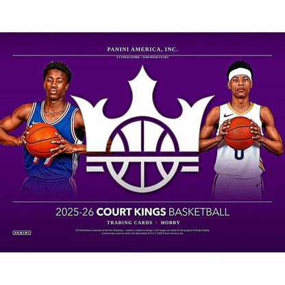 2025-26 Panini Court Kings Basketball NBA Factory Sealed Hobby Box