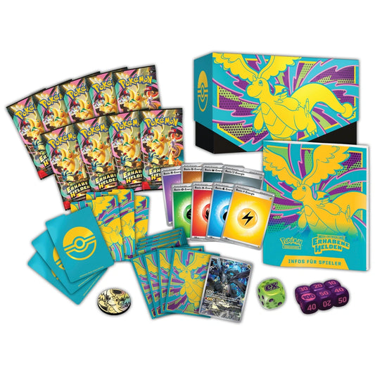 POKEMON - Erhabene Helden  Top-Trainer-Box Mega-Entwicklung DE