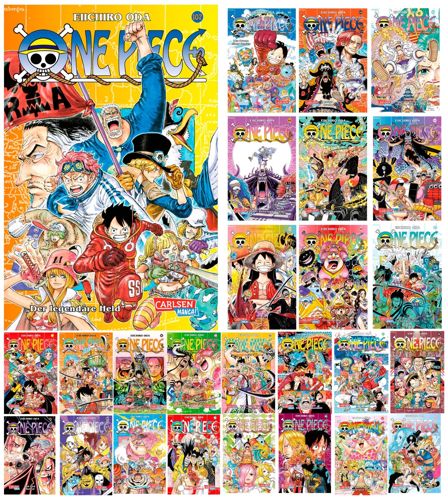MANGA One Piece Band 1-110