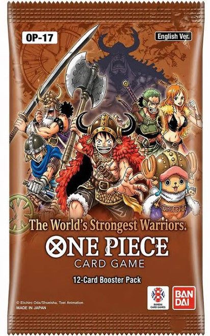 One Piece The World's Strongest Warriors (OP-17) Booster Box EN  (Vorbestellung !! erscheint voraussichtlich am 28.8.2026)