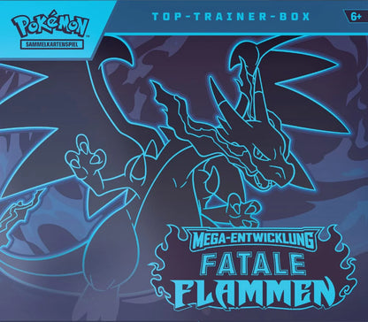 POKEMON Mega-Entwicklung: Fatale Flammen Top Trainer Box DE
