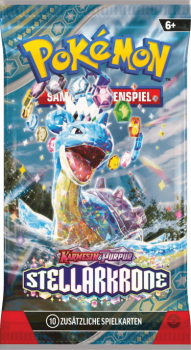 POKEMON Karmesin & Purpur Stellarkrone 10x Booster   DE