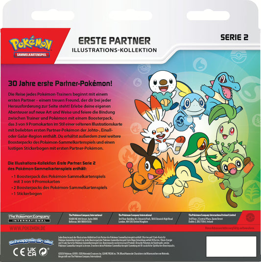 POKEMON Erste-Partner-Kollektion Serie 2 DE (Vorbestellung !! erscheint voraussichtlich 19. Juni 2026)