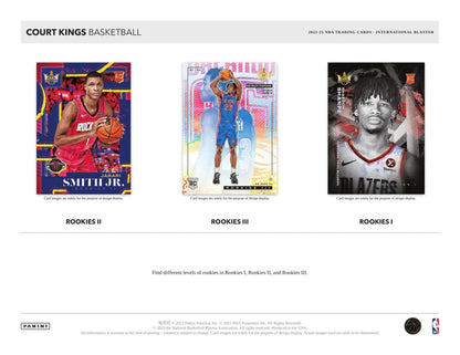 NBA 2022-23 Panini Court Kings International Blaster Box