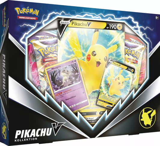 POKEMON Pikachu-V Kollektion BOX