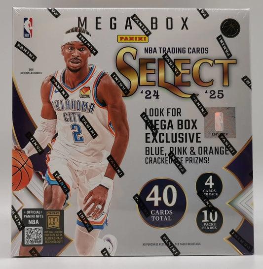 NBA 2024-25 Panini Select Basketball Mega box
