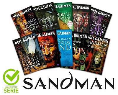 Sandman 1-12 SC-Ausgabe komplette serie deutsch panini