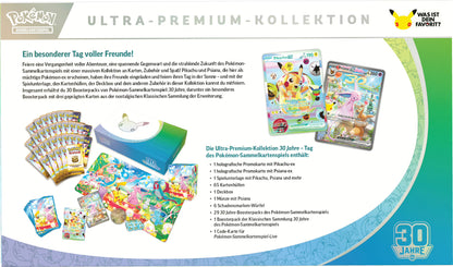POKEMON 30 Jahre Ultra-Premium-Kollektion Tag   EVT 06. November 2026