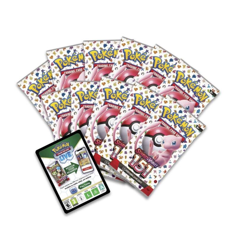 POKEMON 9 Pack-Boosterbundle – 151 (deutsch)