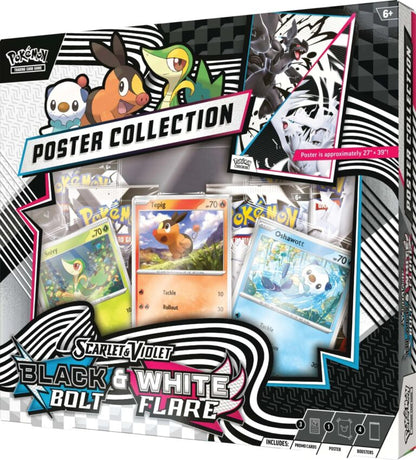 POKEMON Schwarze Blitze / Weiße Flammen 10.5 Poster- Kollektion