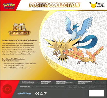POKEMON – 30th Celebration Poster Collection EN