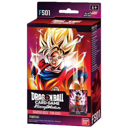 DRAGONBALL Super Fusion World Starter Deck 1-4 EN