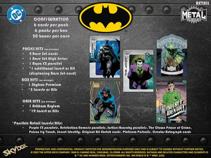 Upper Deck Batman Skybox Metal Universe Blaster Box