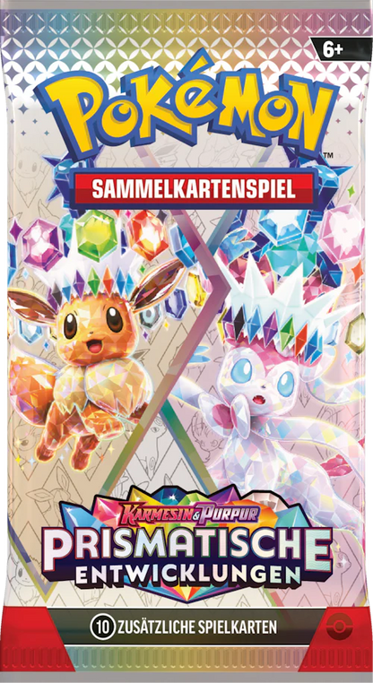 POKEMON Prismatische Entwicklungen 10x 6er Booster Bundle im CASE (Deutsch)