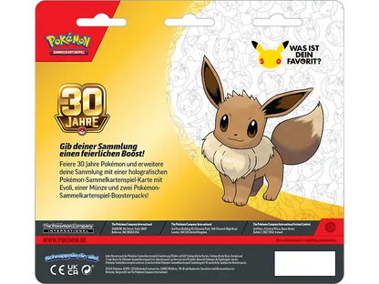 POKEMON 30 Jahre 2-Pack Blister  DE