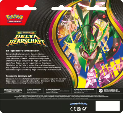 POKEMON Delta-Herrschaft 3-Pack-Blister DE  (EVT 06. November 2026)