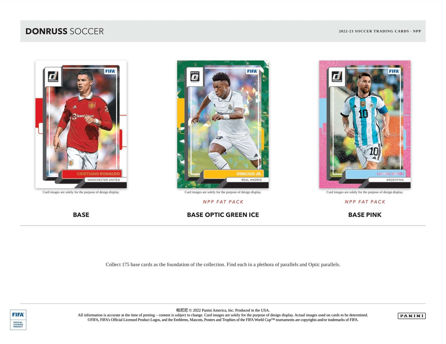 SOCCER 2022-23 Panini Donruss Jumbo Fat Pack Box