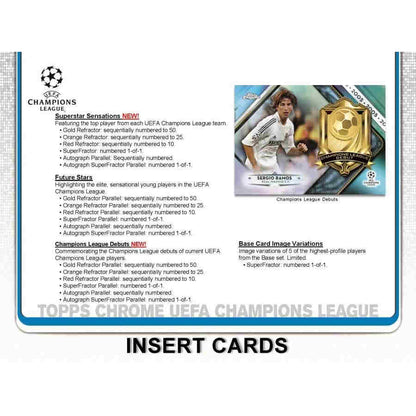 2018-19 Topps UEFA Champions League Chrome Soccer Card Box (1 Auto)