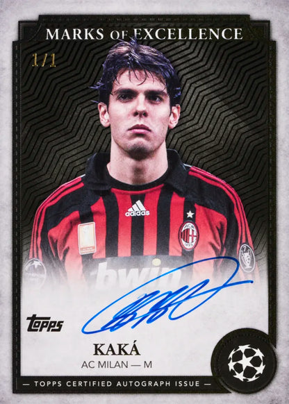 SOCCER 2024/25 Topps Finest UCC Hobby Box (2 Auto)