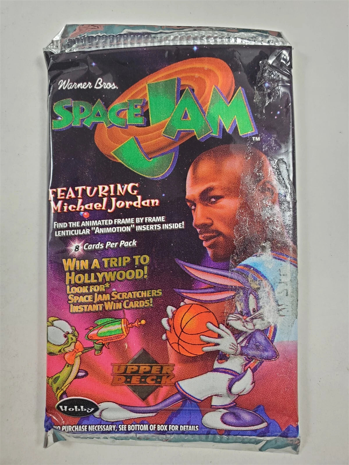 NBA 1996 Upper Deck Space Jam Hobby Card Pack