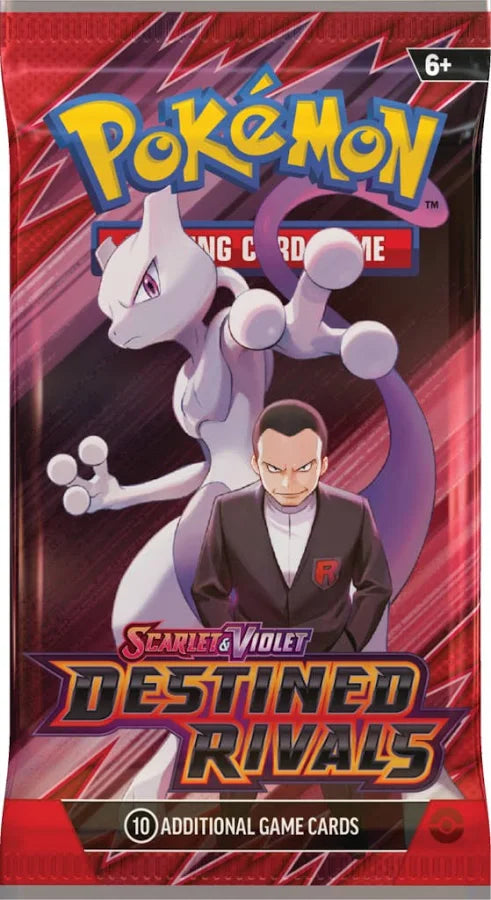 POKEMON Destined Rivals 3 pack blister booster EN