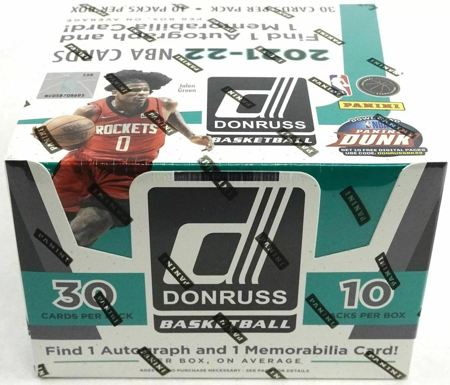 NBA 2021-22 Donruss Basketball Hobby Box