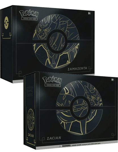 POKEMON Top-Trainer-Box-Plus Zacian oder Zamazenta deutsch