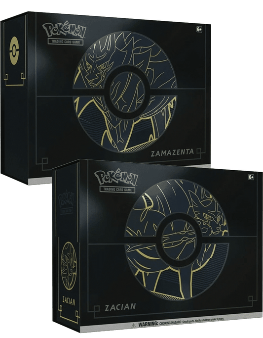 POKEMON Top-Trainer-Box-Plus Zacian oder Zamazenta deutsch