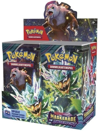 Pokemon Maskerade im Zwielicht Box Display - 36 Booster DE
